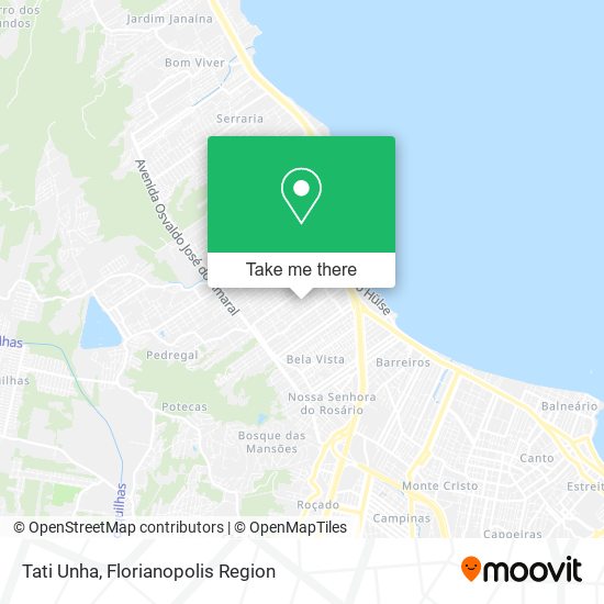 Tati Unha map