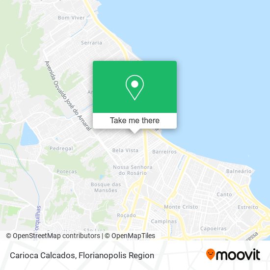 Carioca Calcados map