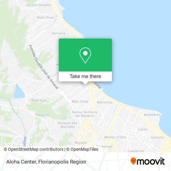 Aloha Center map