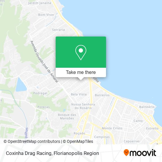 Coxinha Drag Racing map