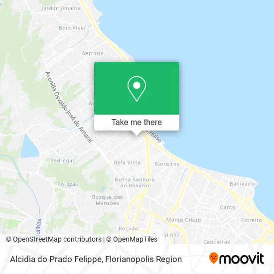 Alcidia do Prado Felippe map