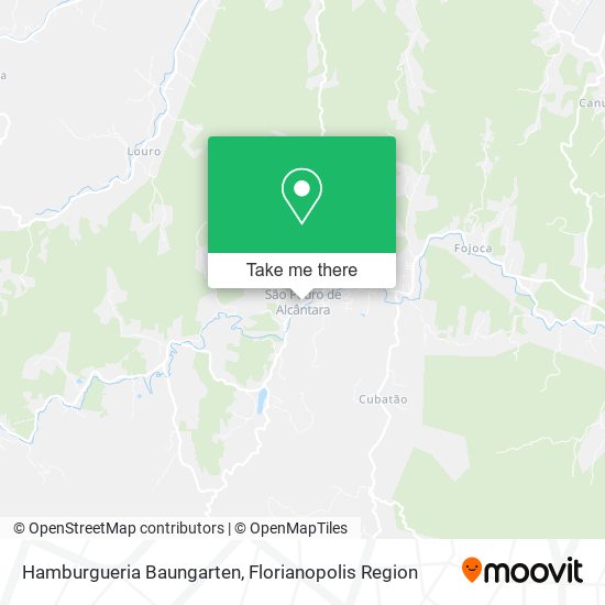 Hamburgueria Baungarten map