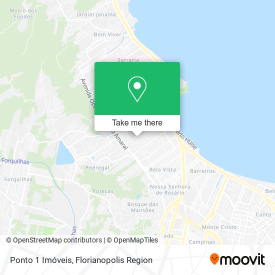 Ponto 1 Imóveis map