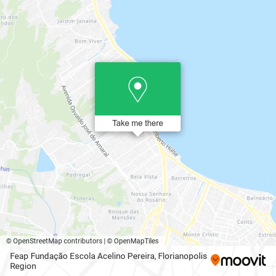 Feap Fundação Escola Acelino Pereira map