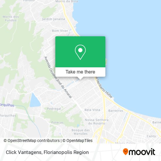 Click Vantagens map