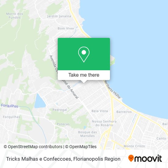 Tricks Malhas e Confeccoes map