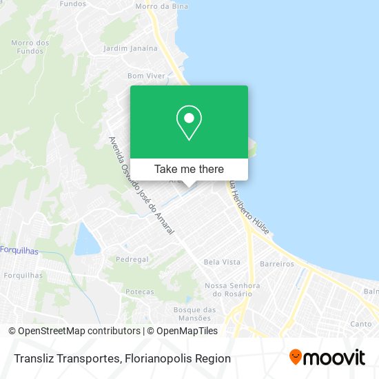 Transliz Transportes map