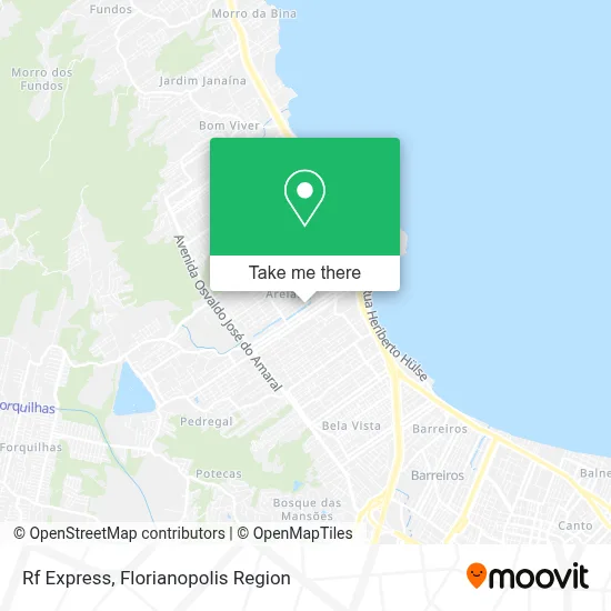 Rf Express map