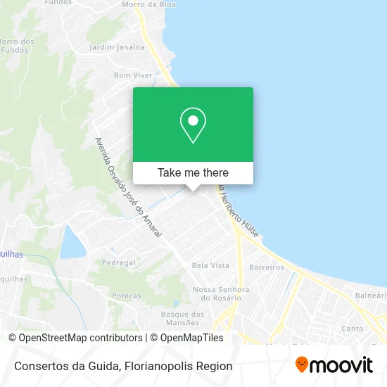 Consertos da Guida map