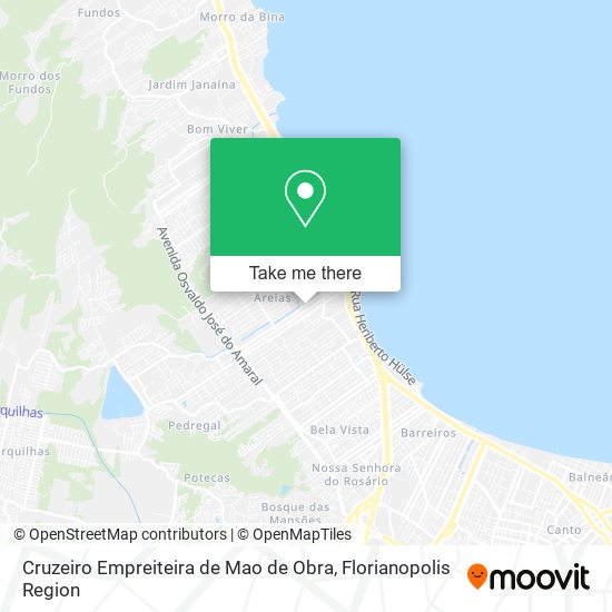 Cruzeiro Empreiteira de Mao de Obra map