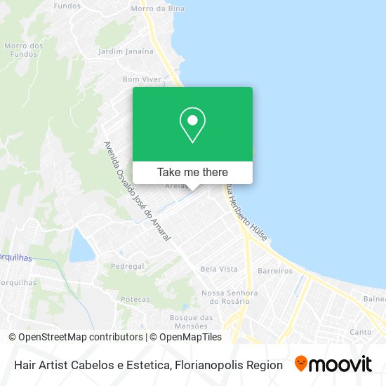 Mapa Hair Artist Cabelos e Estetica