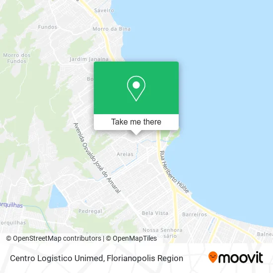 Centro Logistico Unimed map