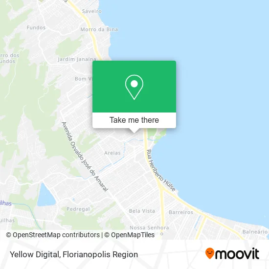 Yellow Digital map