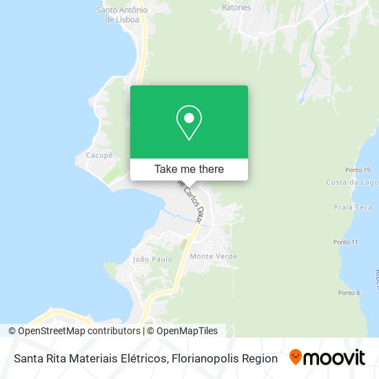 Santa Rita Materiais Elétricos map