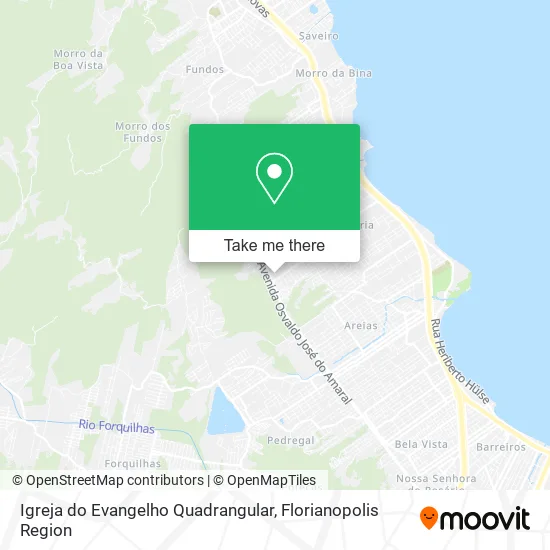 Igreja do Evangelho Quadrangular map