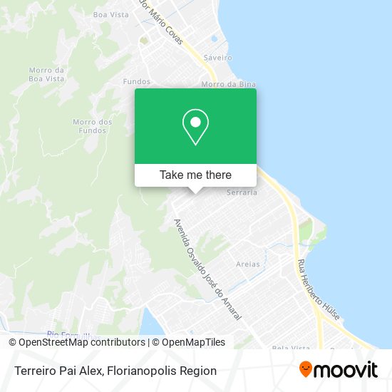 Terreiro Pai Alex map