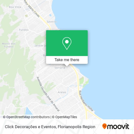 Click Decorações e Eventos map