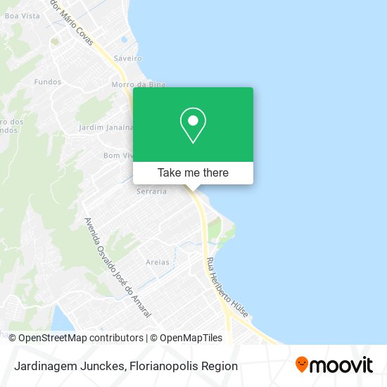 Jardinagem Junckes map