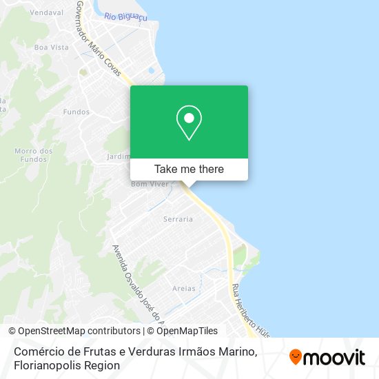 Comércio de Frutas e Verduras Irmãos Marino map