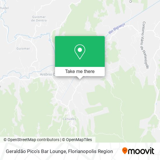 Geraldão Pico's Bar Lounge map