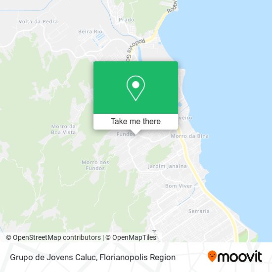 Grupo de Jovens Caluc map