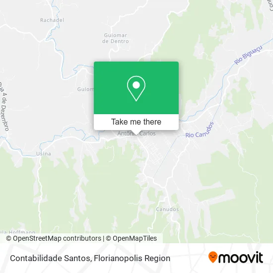 Contabilidade Santos map