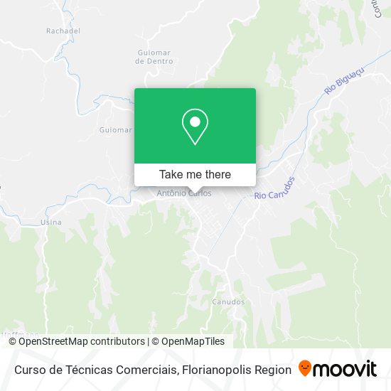 Curso de Técnicas Comerciais map