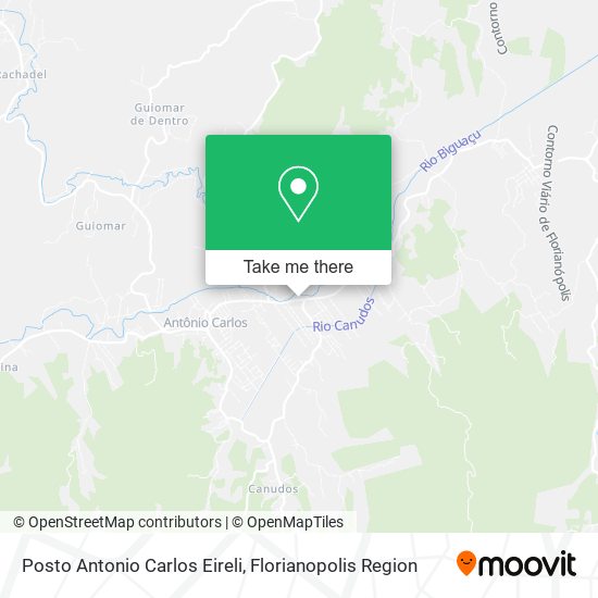 Posto Antonio Carlos Eireli map