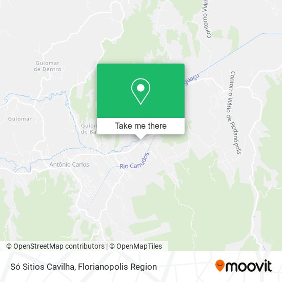 Só Sitios Cavilha map