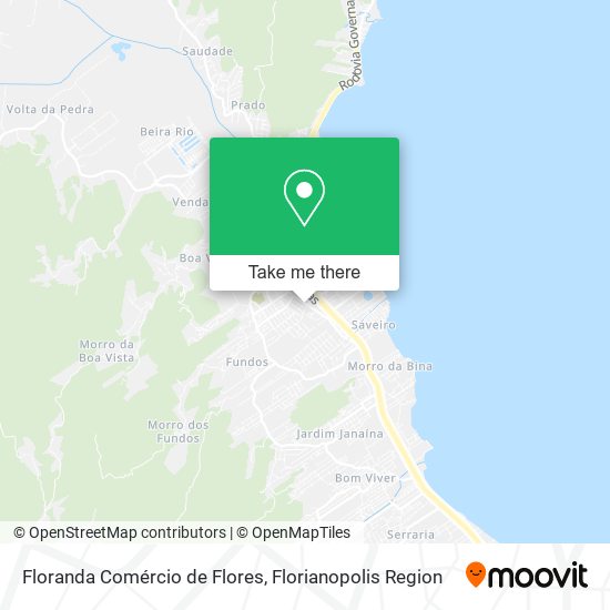 Floranda Comércio de Flores map