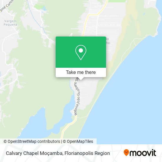 Calvary Chapel Moçamba map