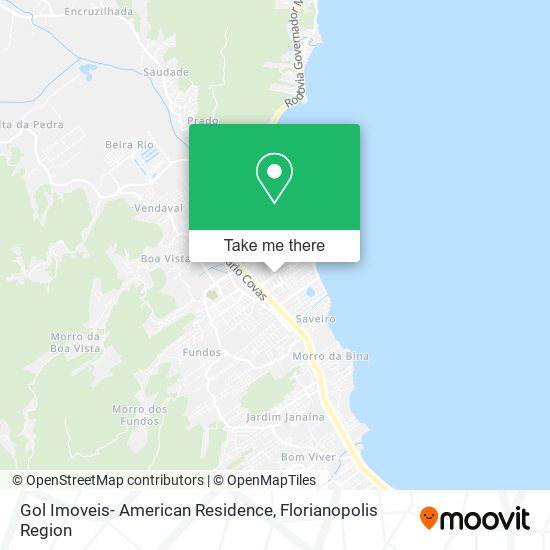 Gol Imoveis- American Residence map