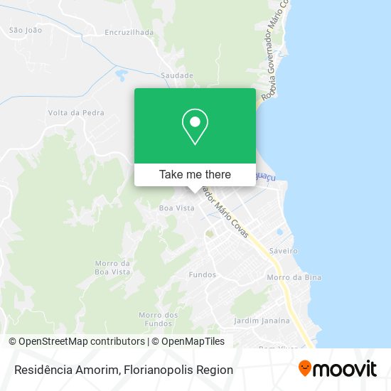 Residência Amorim map