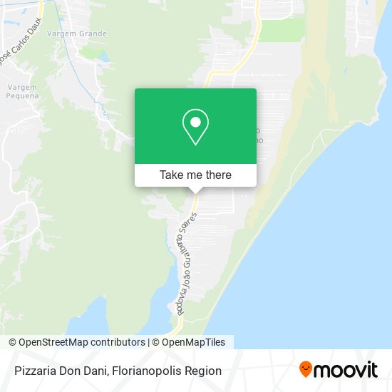 Pizzaria Don Dani map