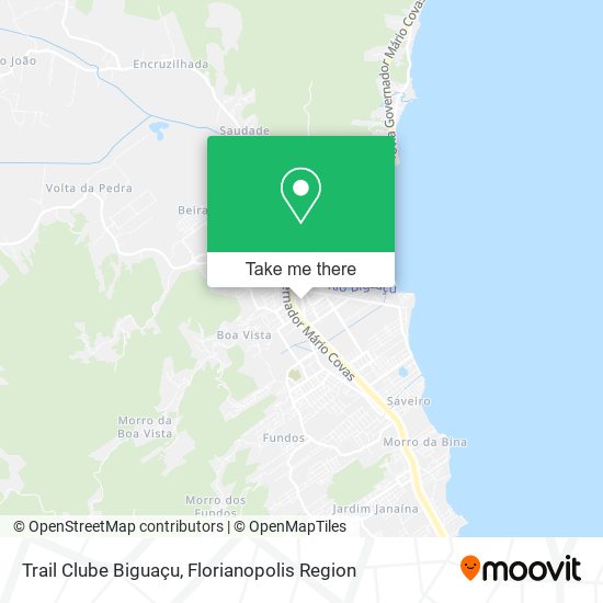 Trail Clube Biguaçu map