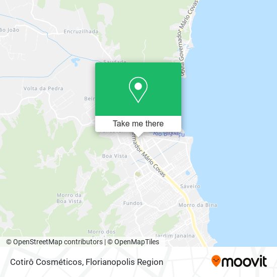 Cotirô Cosméticos map