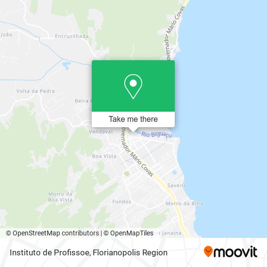 Instituto de Profissoe map