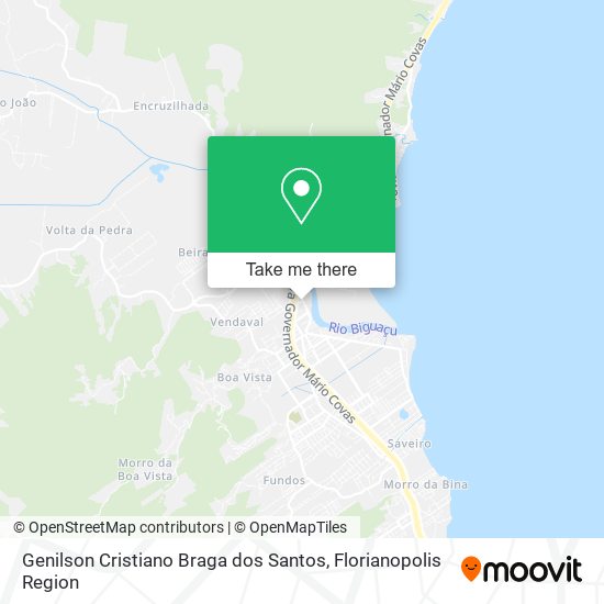 Genilson Cristiano Braga dos Santos map