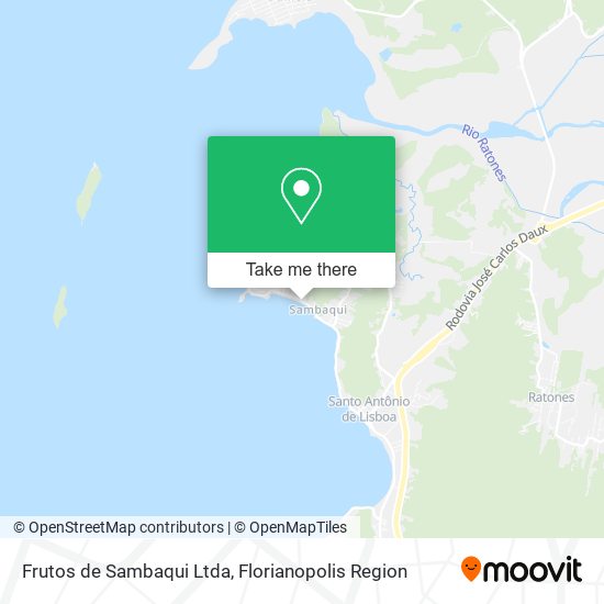 Frutos de Sambaqui Ltda map