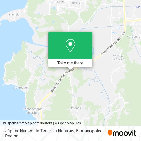 Júpiter Núcleo de Terapias Naturais map