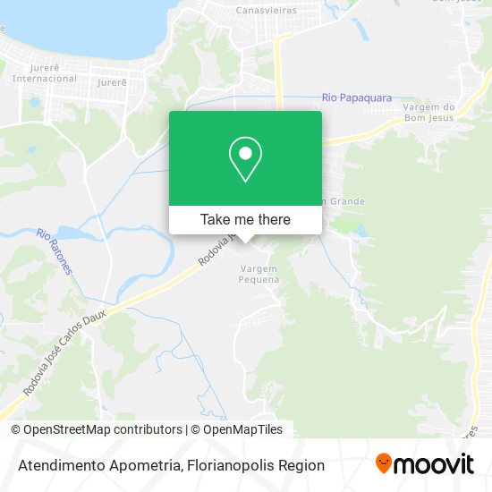 Atendimento Apometria map