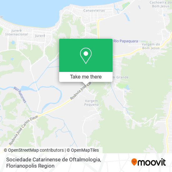 Sociedade Catarinense de Oftalmologia map