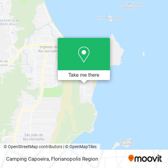 Camping Capoeira map