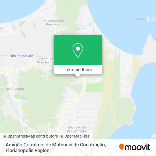 Amigão Comércio de Materiais de Construção map
