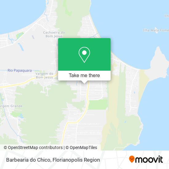 Barbearia do Chico map