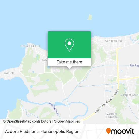 Azdora Piadineria map