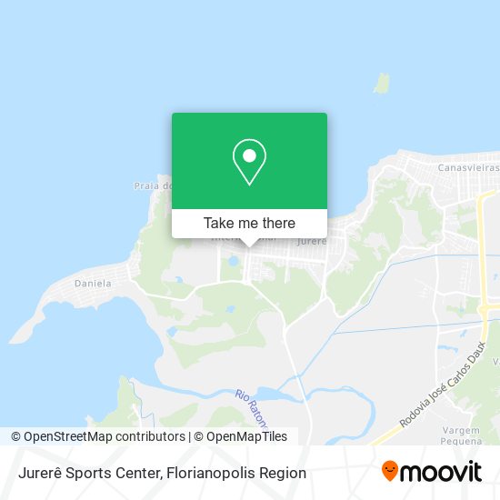Jurerê Sports Center map