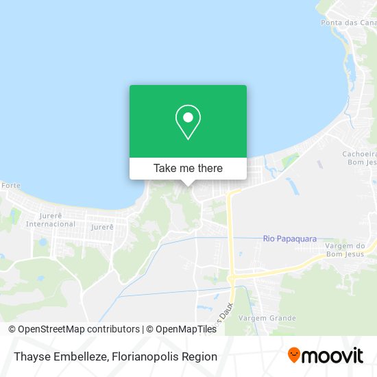 Thayse Embelleze map