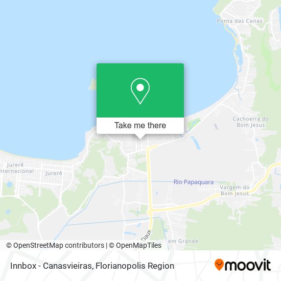 Innbox - Canasvieiras map