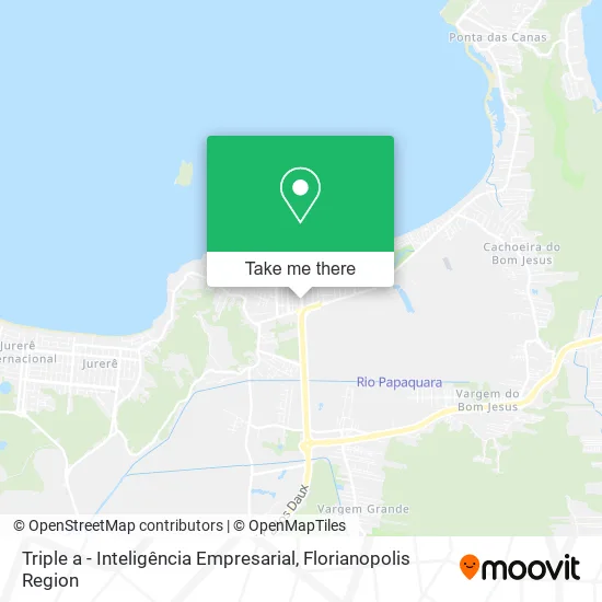 Triple a - Inteligência Empresarial map